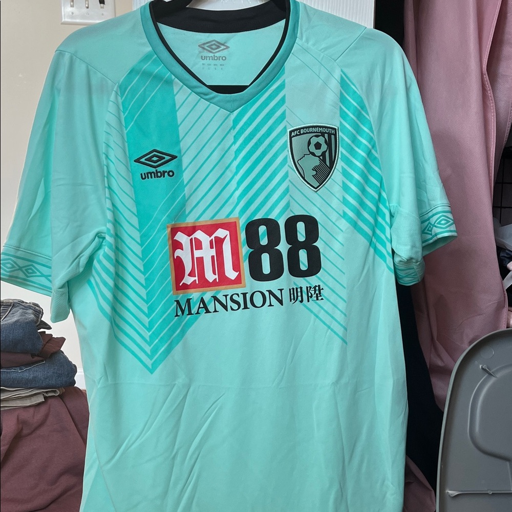 Umbro AFC Bournemouth Light Teal Jersey